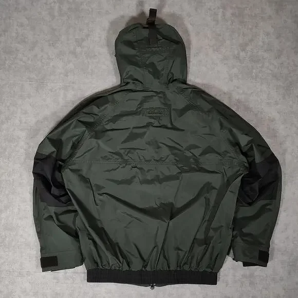 VTG Cabelas Gore-tex Wading fly fishing gorpcore waterproof jacket mens L-Tall - Picture 2 of 11